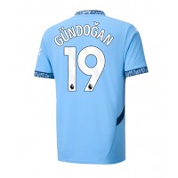 Manchester City Ilkay Gundogan #19 Domaci Dres 2024-25 Kratak Rukav